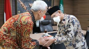 Ganjar Pranowo Sowan ke PP Muhammadiyah, Bahas Politik dan UMKM