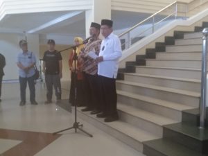 Pelepasan rombongan Musyawarah Wilayah (MUSYWIL) Muhammadiyah Kabupaten Parigi Moutong