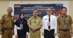 BKPSDM Parigi Moutong Gelar Latsar CPNS Formasi 2021