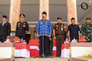Wakil bupati parigi moutong pimpin upacara peringatan Hari Kebangkitan Nasional Ke 115 Tingkat kabupaten Parigi Moutong