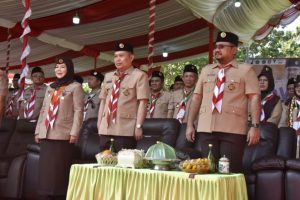 Keberagaman Gorontalo Dikenalkan Penjagub Dihadapan Peserta Kemah PWN-PTK