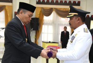 Sherman Moridu Dilantik sebagai Penjabat Bupati Boalemo