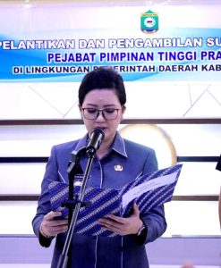 BUPATI LANTIK 17 PEJABAT TINGGI PRATAMA POSO, SEBUT PEJABAT YANG DI LANTIK KOMPETEN DI BIDANGNYA
