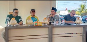 Panitia BK PON Bolavoli Indoor Parimo Rapat Evaluasi Panitia