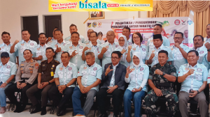 Bupati Samsurizal Beri Tantangan Kepada Pengurus Baru PBVSI Parimo