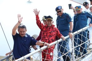 Gubernur Sulteng Rusdy Mastura Tiba di Kota Palu Gunakan Moda Transportasi Laut