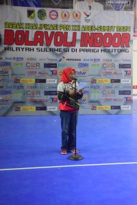 Ketua PBVSI Parimo wakili Sambutan Bupati