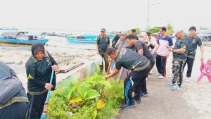 BPBJ Setda Parimo kerahkan staf kerja bakti