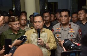 Pasca Pembakaran Kantor Bupati, Penjagub Gorontalo Bermalam di Pohuwato