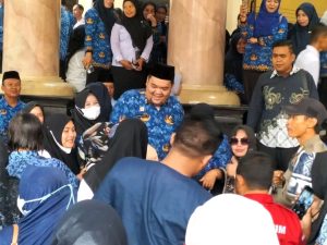 Pj Bupati Richard Arnaldo Pimpin Upacara 17 bulan berjalan