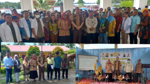 Pj.Bupati Dan sekda Parimo lakukan kunker