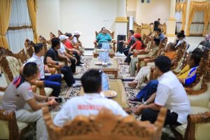 Bupati Terima Kunjungan Pengurus KONI Provinsi dan Kabupaten Parigi Moutong 