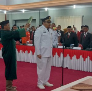 Gubernur Sulteng Lantik Richard Arnaldo Sebagai Pj. Bupati Parimo 