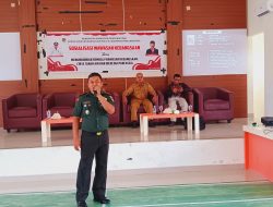 Danramil 1306-08 lakukan Penguatan Wasbang