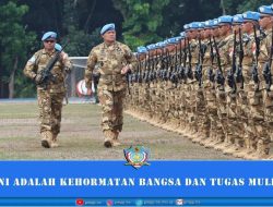 Panglima TNI melepas 215 Prajurit Satgas TNI Konga
