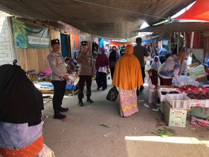 Blusukan di Pasar Tradisional, ini yang dilakukan Satgas OMB Tinombala