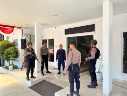 Satgas OMB Amankan Pleno KPU Penetapan DCT Caleg DPRD Sulteng