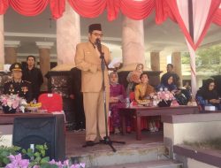 Pj Bupati Parimo Pimpin Upacara Hari Pahlawan ke 78 tahun 2023