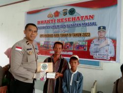 Warga Poso Antusias Ikuti Bhakti Kesehatan Satgas Operasi Madago Raya