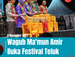 Wagub Ma’mun Amir Buka Festival Teluk Tomini di Parigi Moutong
