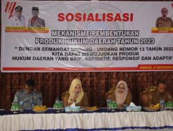 Tingkatkan Teknik dan Mekanisme Penyusunan Produk Hukum Daerah, Bagian Hukum Setda Gelar Sosialisasi