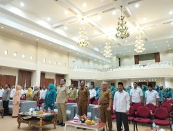 Rapat Kerja Bupati Bersama Camat, Kepala Desa/Lurah, Ketua TP-PKK Kecamatan dan Ketua TP-PKK Desa/Kelurahan Se-Kabupaten Parigi Moutong