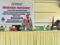 Bawaslu Parigi Moutong Sosialisasikan Peran Pers di Pemilu