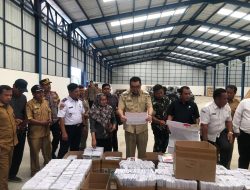 Pelepasan Pendistribusian Logistik Pemilu Di Kabupaten Parigi Moutong