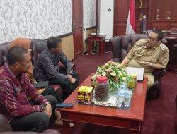 Pj. Bupati, Terima Audensi Kepala OJK Provinsi Sulteng