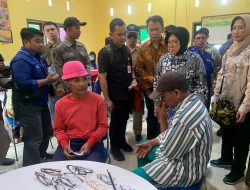 Kunjungan kerja Ke Kabupaten Parigi Moutong, Mensos Risma Jadwalkan Operasi Katarak