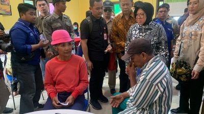 Kunjungan kerja Ke Kabupaten Parigi Moutong, Mensos Risma Jadwalkan Operasi Katarak