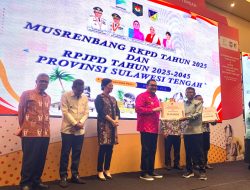 Pj Bupati Hadiri Musrenbang RKPD Tahun 2025 dan RPJPD Tahun 2025-2045 Provinsi Sulawesi Tengah
