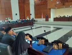 Rapat Paripurna Penyampaian Pandangan Umum Fraksi-Fraksi DPRD atas LKPJ Bupati Parigi Moutong