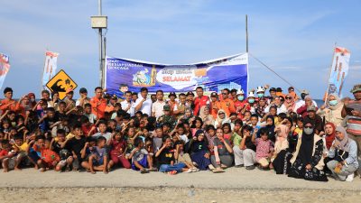 BPBD Parigi Moutong Gelar Simulasi Penanggulangan Darurat Bencana Gempa Bumi dan Tsunami di Bantaya