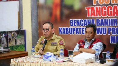 Sekjen Kemensos RI Pimpin Rapat Evaluasi Penanganan Bencana Di Kabupaten Luwu