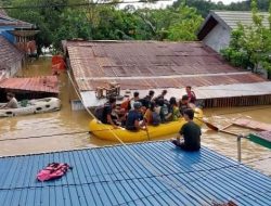 Banjir Yang Melanda Kaltim Berangsur Surut