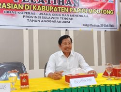 Dekopin Sulteng Dorong Pembentukan Dekopin Kabupaten Parigi Moutong