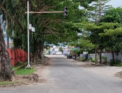Pemandangan Buruk Antrian Truk Solar di Jalan Ir. Sutami Telah Ditertibkan