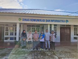 Dinas Kominfo Parigi Terima Kunjungan RRI Toli – toli