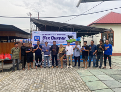 BRI Cabang Parigi Berkurban Belasan Ekor sapi