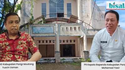 Semeraut Bangunan Pasar Central Parigi, 14 Tahun Bebani APBD