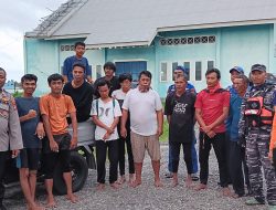 Kapten KM Tatrik dan 17 ABK Selamat Setelah Hanyut di Teluk Tomini