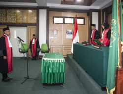 Zainal Ahmad Resmi Dilantik sebagai Ketua Pengadilan Negeri Parigi Kelas II