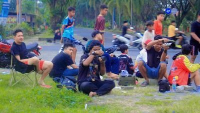 Komunitas Fotografer Parigi Moutong Dorong Minat Olahraga di Alun-Alun Kota Parigi