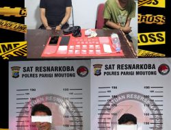 Nasir Mangaseng Tangkap Ex Anggota Polisi Yang Jadi Bandar dan Satu Kurir Sabu di Parigi Moutong