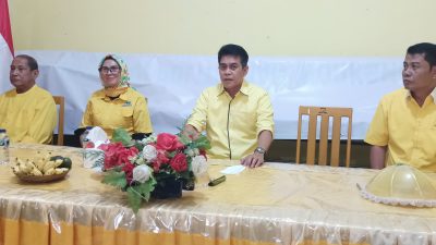 DPD Golkar Parigi Moutong Matangkan Strategi Pemenangan Erwin – Sahid