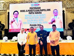 Nizar – Ardi Terima Rekomendasi Partai Hanura untuk Maju di Pilkada Parigi Moutong 2024