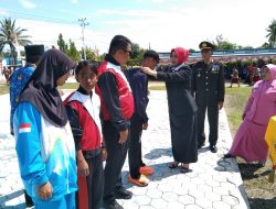 Plt Camat Ampibabo Lepas Atlit O2SN Musriva dan Berikan Penghargaan kepada Verdi