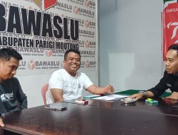 Bawaslu Parigi Moutong Siap Terima Laporan Sengketa Bapaslon Amrullah-Ibrahim