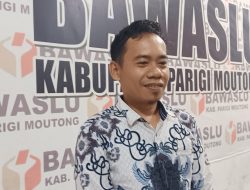 Bawaslu Parigi Moutong Proses Permohonan Sengketa Cakada Amrullah Almahdali dan Ibrahim Hafid